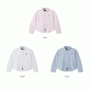 여성 스티브 옥스퍼드 셔츠  Steve Oxfort ShirtsSlim Fit_WHYWF2333FSG