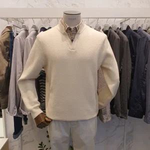 [에디션](김해점)부드러운 터치감의 셔츠 레이어드 스웨터 3종 NEG1EV1601