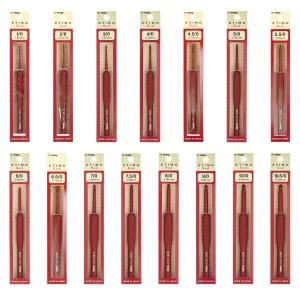 튤립 에티모 레드 모사용 코바늘 