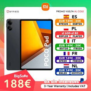 포코 태블릿 패드 버전 와이파이 글로벌 8GB 256GB EU 충전기 12.1