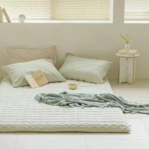 뉴메이딘 8COLOR 고밀도 순면 60수 누비요커버(단품&세트)