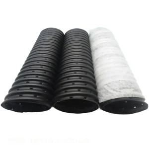 대형 PE 유공관 튜브 배수파이프 주름관 배관 호스