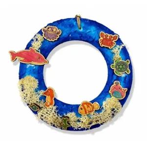 토단  초등저) 스컬프쳐 여름 리스-1인 세트 초등저 스컬프쳐 여름 기타미술놀이