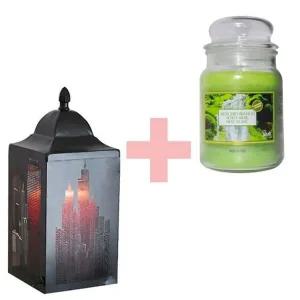 몬스데코 페탈리캔들+로맨틱 빛조절 캔들워머 세트