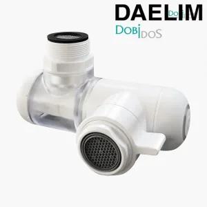 [DOBiDOS]26년형신제품 대림 워터탭 아기수전 720도회전 녹물 불순물제거 필터내장+ 리필필터2개셋트