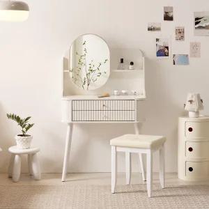 12/8~14 한정특가오레르 템바보드 콘솔 수납 E0 화장대 거울 세트 DF926945
