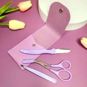 눈썹다듬기 눈썹정리가위 눈썹정리기 눈썹정리세트 (WFJZ6EY)