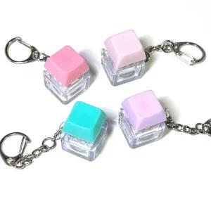 키캡 키링 LED 딸깍이 키보드 열쇠고리 블럭 스트레스 해소 장난감