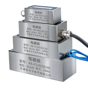 직사각형 전자석 구리 코일 전동자석 초강력 산업용