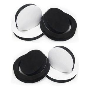 호디아 6.5인치 폼 스피커 인핸서, 자가 접착 자동차 스피커 패스트 링, 4Pcs 범용 고반동 스펀지 베이스 차단 키트