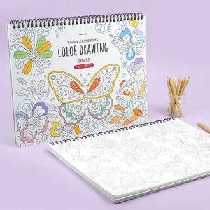 핑크풋 8000 스프링 컬러드로잉 쉬운버전