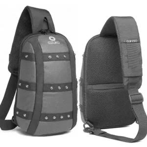 인기 트렌드 슬링백 남성 바디백 가방 다크그레이-WFFP22C