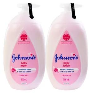 존슨즈 베이비 핑크로션500ml x2개