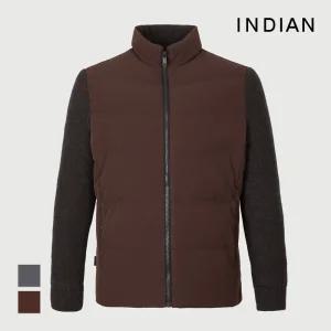 [INDIAN] 니트소매 다운 점퍼_MITCLYW9121