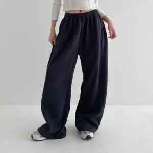 여자 방송댄스복 벌룬 와이드 롱숏 츄리닝 바지_4