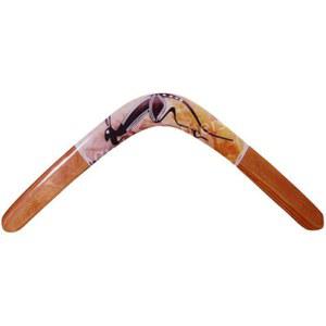 인디언 부매랑 호주 원주민 수제 완구 목재 전통