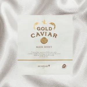 스킨푸드마스크팩 이엑스마스크팩 골드캐비어 10매 1개