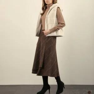 [올리비아로렌]올리비아로렌 슬림훌 체크 스커트 VOCDK4W9211 애플아울렛