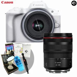 EOS R50 + RF 18-45mm 화이트 KIT + RF 24-105mm F4 L IS USM