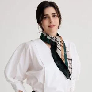 [갤러리아] [닥스] 울 캐시 스카프 (D) FKI008I (케이스,쇼핑백 포함)