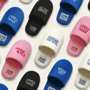 (uni) 스위트 호텔 테리 룸 슬리퍼 메모리폼 층간소음 거실 실내화