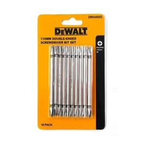 디월트 도금비트날 DWA00002(110mm)10pcs