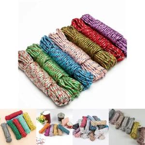 (10미터) 로프 캠핑 텐트 끈 빨랫줄/빨래/걸이/안전/등산/밧줄/여행/실내/고정/빨레/타프/다용도/건조/산업