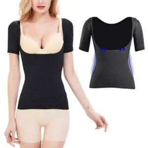 [하프클럽/]여자 볼륨업 보정티 팔뚝 가슴 티셔츠 보정 압