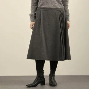 [올리비아로렌]올리비아로렌 플레어 밴딩 스커트 VOCDK4W9221 애플아울렛