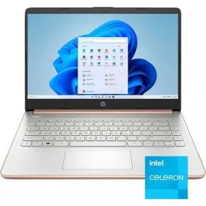 HP 14-dq6011dx 14 HD (1366 x 768) Intel 셀러론 N4120 4GB/128GB - 장미 골드 NEW 노트북 가성비 가벼운