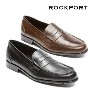 락포트 남성 클래식 페니 로퍼 블랙 다크브라운 Rockport M76443 M76444 2종