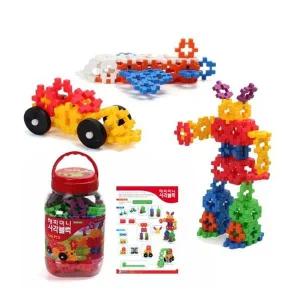 해피 미니 사각블럭 126pcs