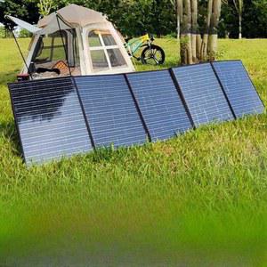 휴대용 태양광패널 태양광 야외 듀얼 고출력 충전 소형 A등급 보조베터리 자가발전 기본