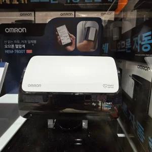 오므론 HEM-7600T 혈압측정기 코스트코 무선 자동전자혈압계 커프일체형 블루투스 전송