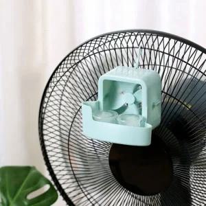 간편탈부착 수냉식 쿨링 선풍기 쿨러 얼음컵4개 세트 냉풍기