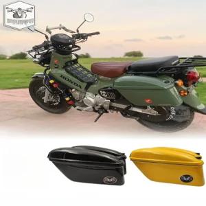 슈퍼커브 사이드 박스 바이크 빈티지 탑박스 트렁크 슈퍼커브사이드백 방수 수납 클래식 블랙