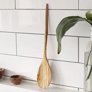 [콩심팥심]울리브나무 볶음주걱 편리한 요리스푼 우드 요리수저 작은요리주걱