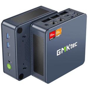 GMKtec 미니 PC 게이밍, K6 AMD Ryzen 7 7840HS 듀얼 NIC LAN 2.5Gbps 데스크탑 컴퓨터, 32GB DDR5(16GB*2) 1TB PCIe4.0 SSD, USB4.0, HDMI, DP, USB-C, WiFi 6E, BT 5.2