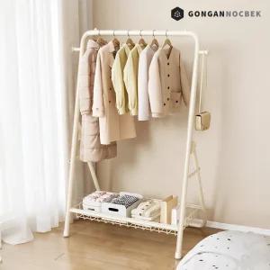 원룸 행거 수납장 스탠드 간이 옷걸이 접이식 옷 거치대