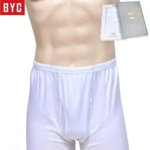 부드러운감촉의 백색 남자팬티 순면 할아버지