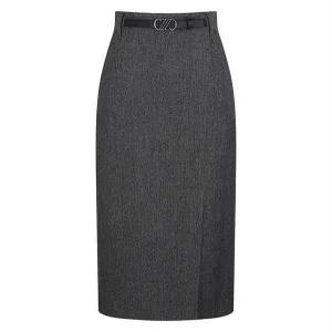 더아이잗 세이브존07 하이웨스트 스커트 INBA0SK23 (41560205)