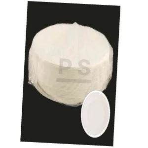 칼라종이접시 100개 흰색 미술수업재료 어린이집만들기