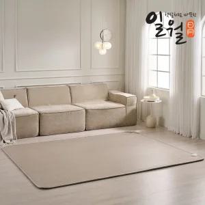 [일월] 두오모 카본마루 카페트매트 분리난방 전기장판 전기매트 / 특대형