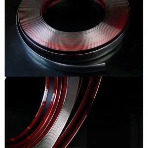 차량 고급진 메탈띠 크롬라인 몰딩테이프 DIY용품 차량용 라인가드 스포티지 차악세사리 범퍼 개성튜닝 K5