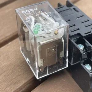 [알티피아]소전류 DC24V 10A 8핀 릴레이와소켓세트 (JQX-13F/LY2