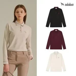 [아다바트] 기모 카라티셔츠 여성 3컬러 택1