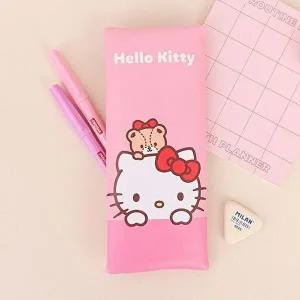 [브이와이][VCMORJ7M]헬로키티 심플 플랫파우치 플래너 캐릭터
