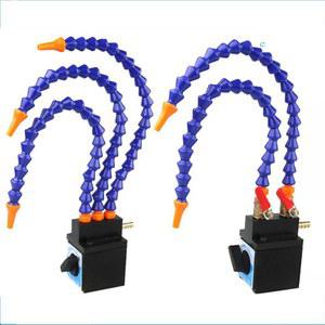 절삭유 자바라 분무기 게이지 머리 밀링머신 둥근 노즐 분사