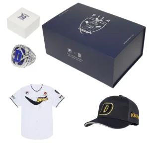 휠라 x 두산 베어스 30주년 레전드 클래식 유니폼 패키지 m