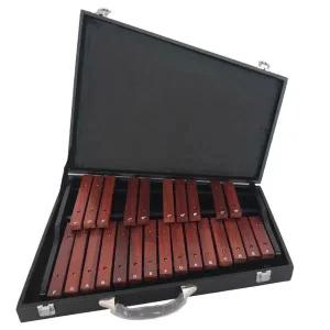 로즈 우드 실로폰 25 노트 전문 실로폰 초급 Orff 타악기 연습 희귀 악기